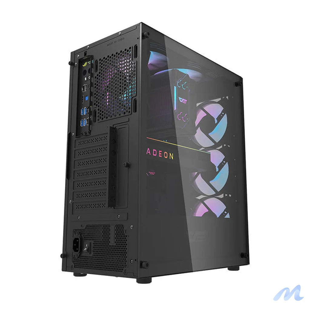 Darkflash DK352 Plus computer case (black) + 4 RGB fans