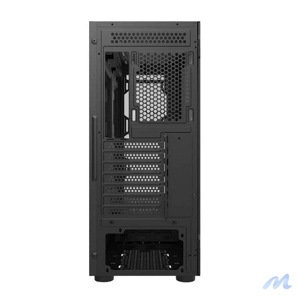 Darkflash DK431 Glass computer case (black) + 4 RGB fans