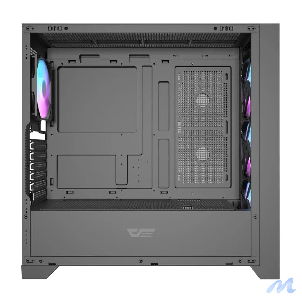 Darkflash DRX90 glass computer case (black)
