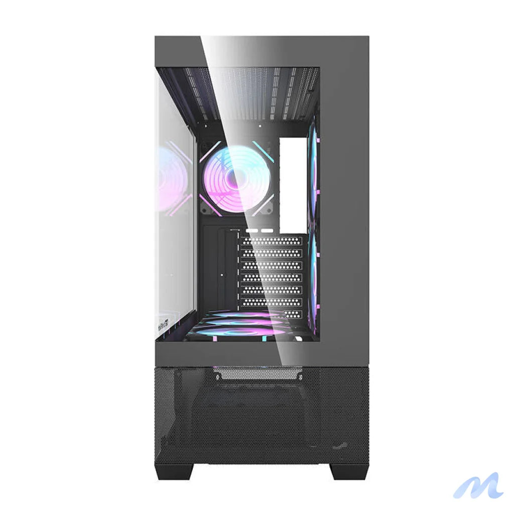 Darkflash DS900 AIR computer case (black) + 6 ARGB fans