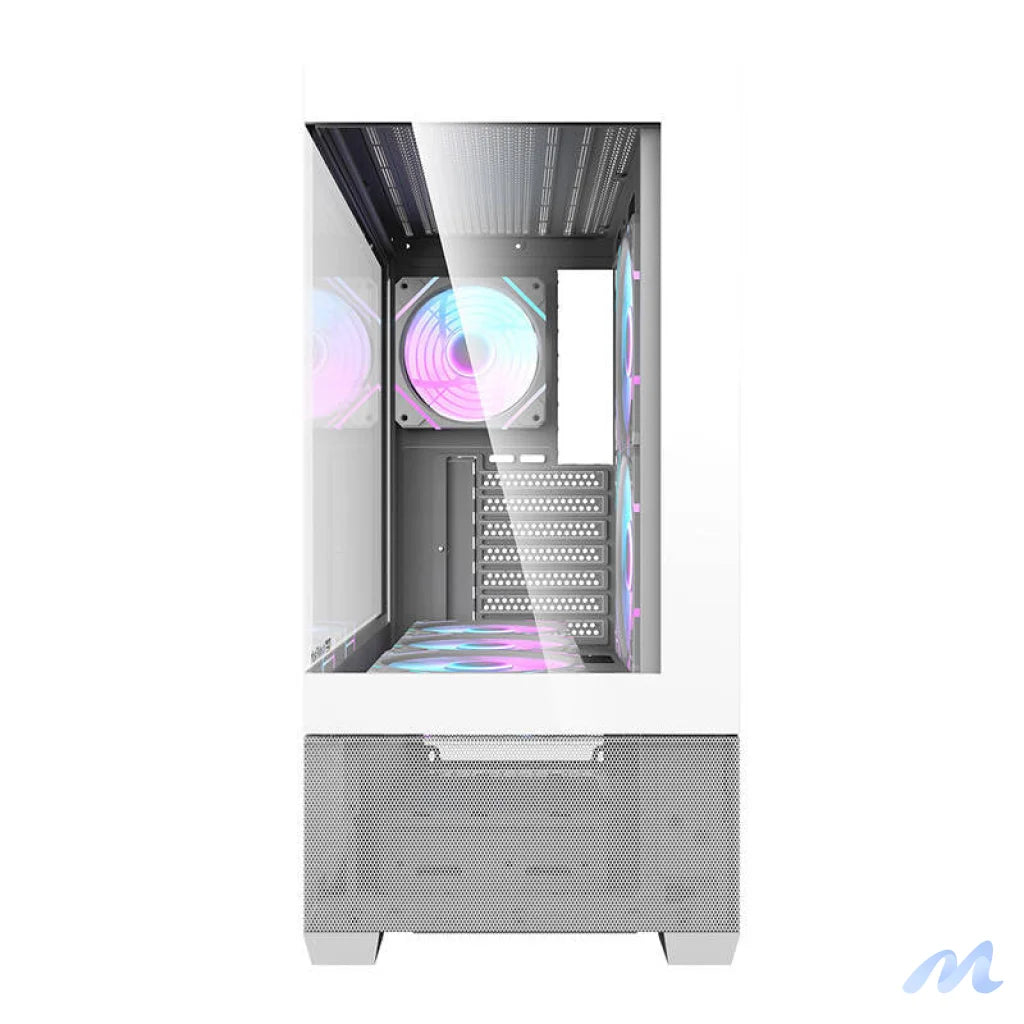 Darkflash DS900 AIR computer case (white) + 6 ARGB fans