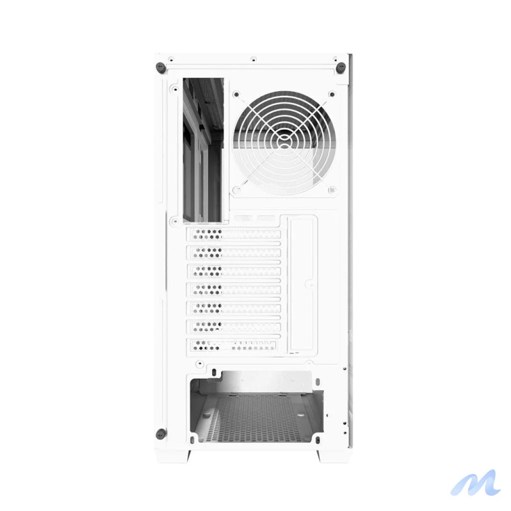 Darkflash DS900W computer case without fans (White)