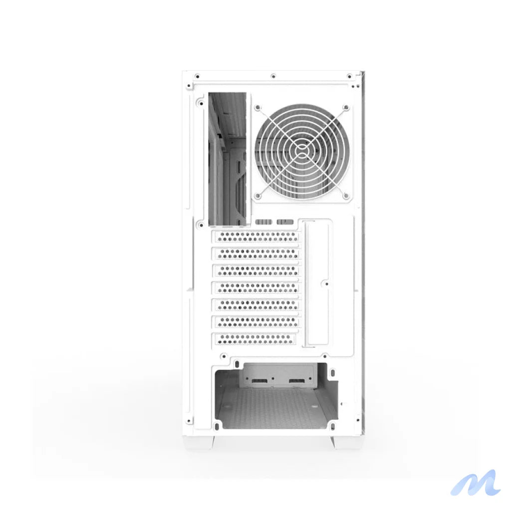 Darkflash DS900WS ATX computer case without fans (White)