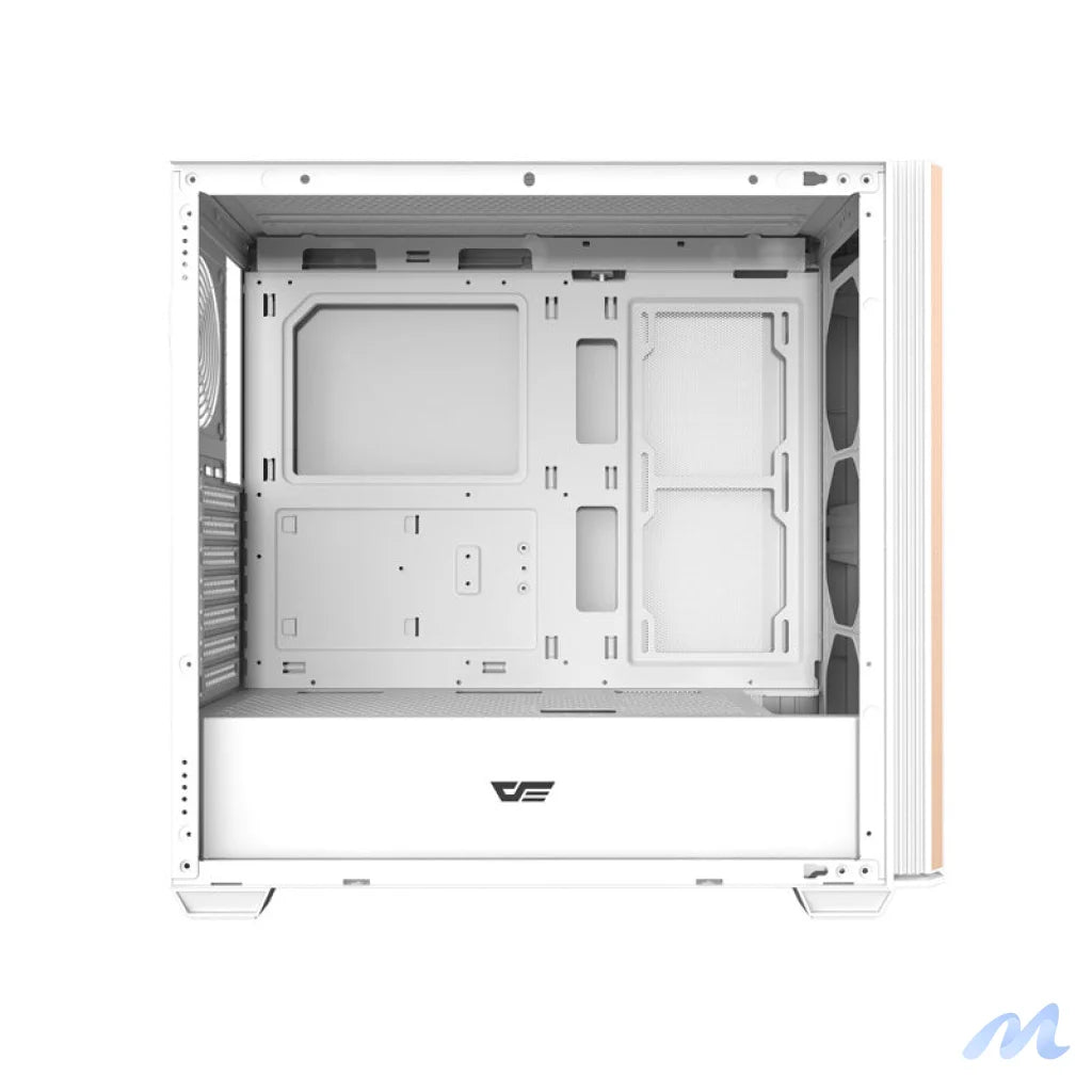 Darkflash DS900WS ATX computer case without fans (White)