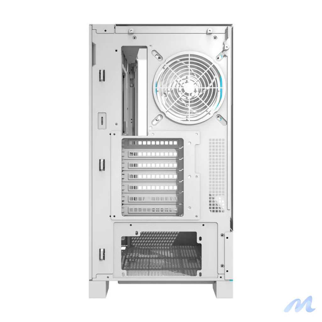 Darkflash DY450 PRO computer case (white) + 1 fan