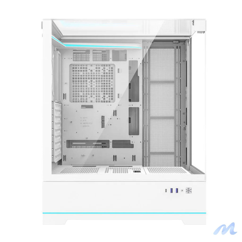 Darkflash DY450L computer case without fans (white)