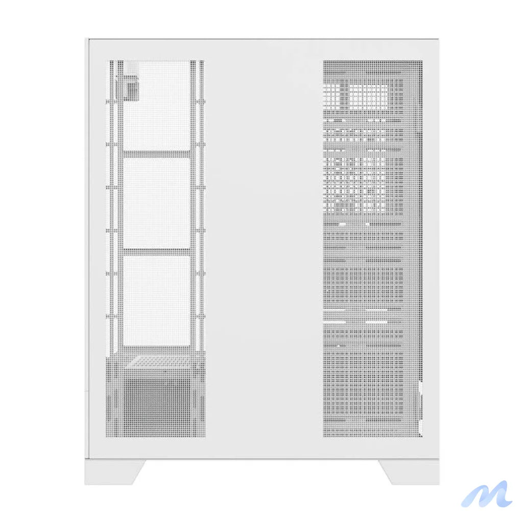 Darkflash DY450L computer case without fans (white)