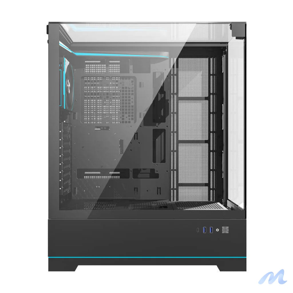 Darkflash DY450L PRO computer case (black) + 1 fan