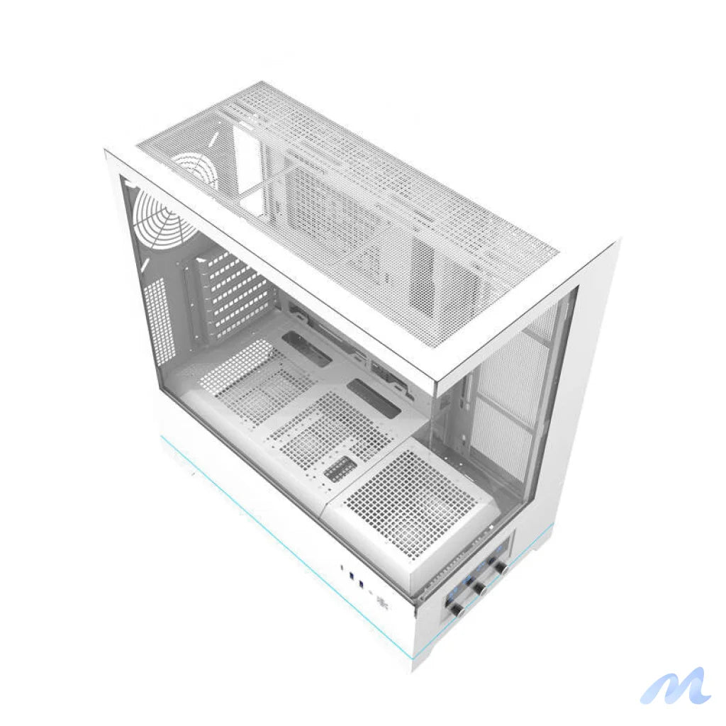 Darkflash DY451 computer case without fans (white)