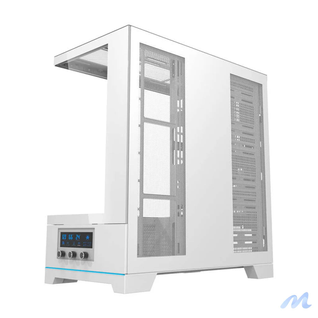 Darkflash DY451 PRO computer case (white) + 1 fan