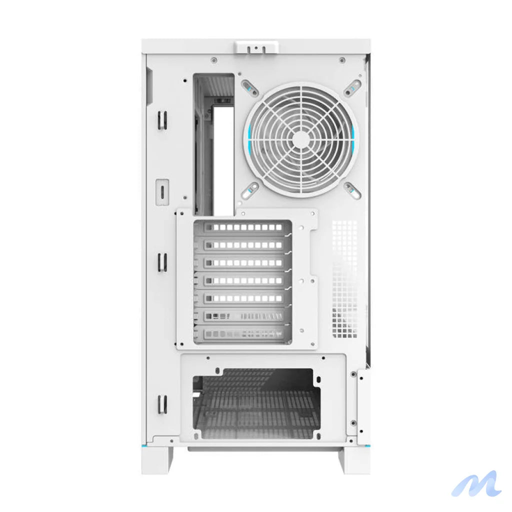 Darkflash DY451 PRO computer case (white) + 1 fan