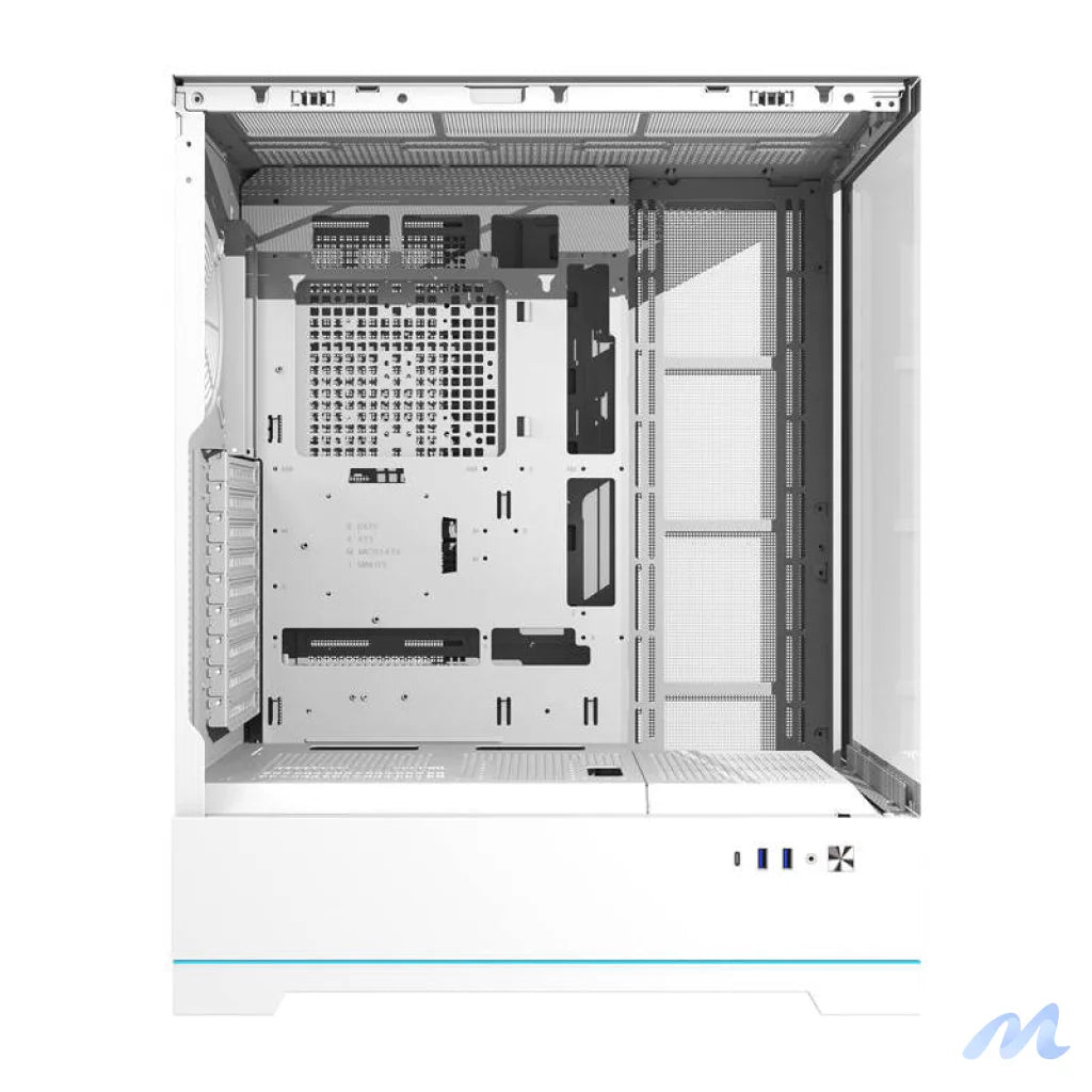 Darkflash DY451L computer case without fans (white)