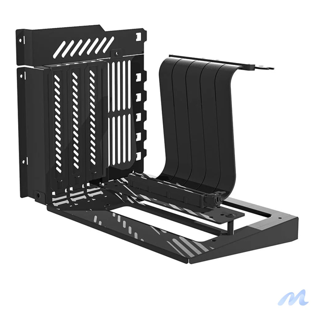 Darkflash DY470 computer case (black) + 4 fans + GPU bracket
