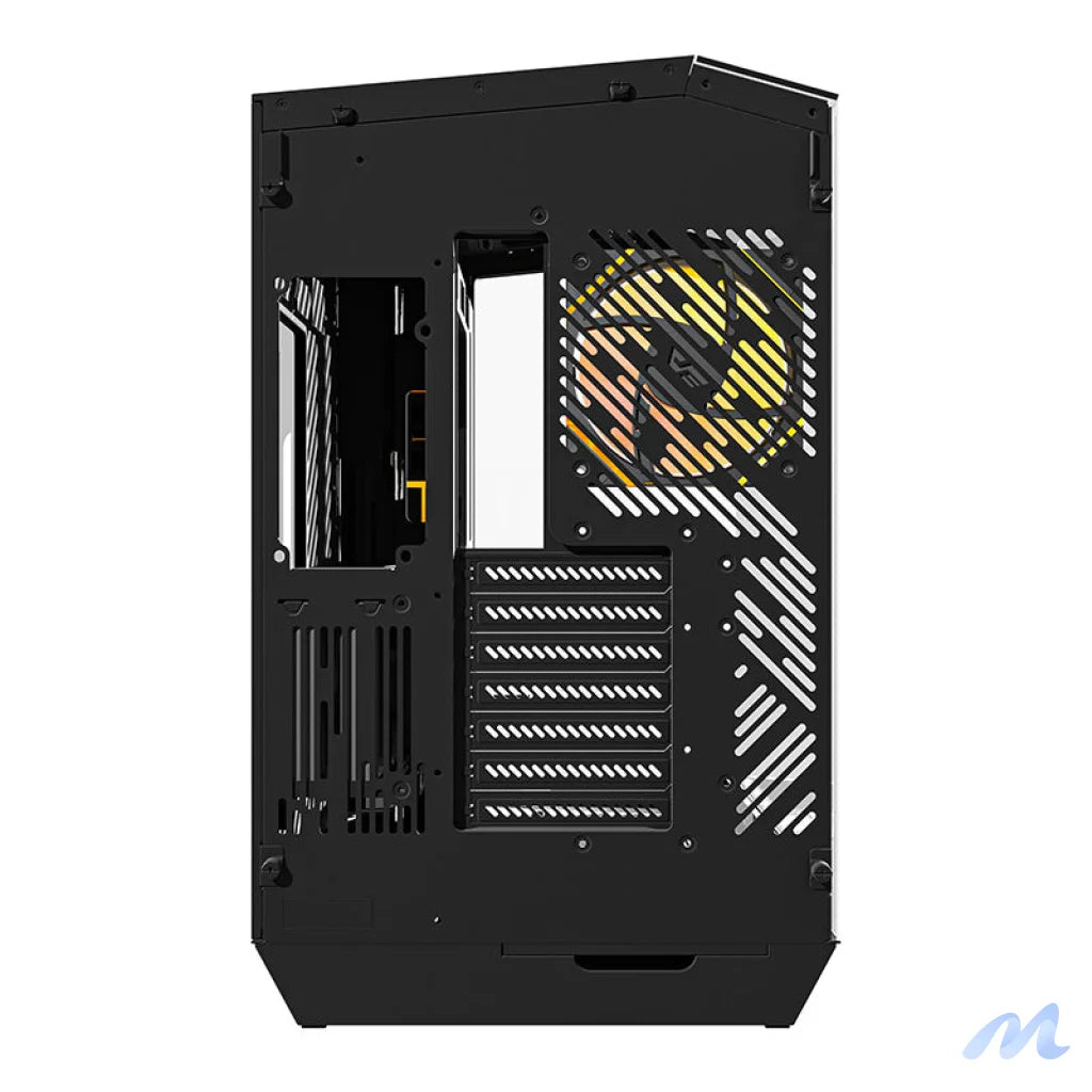 Darkflash DY470 computer case (black) + 4 fans + GPU bracket