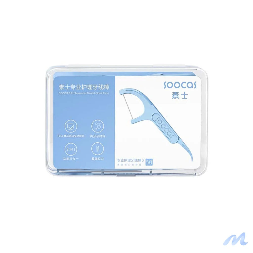 Dental floss stick Soocas D1 50 pcs