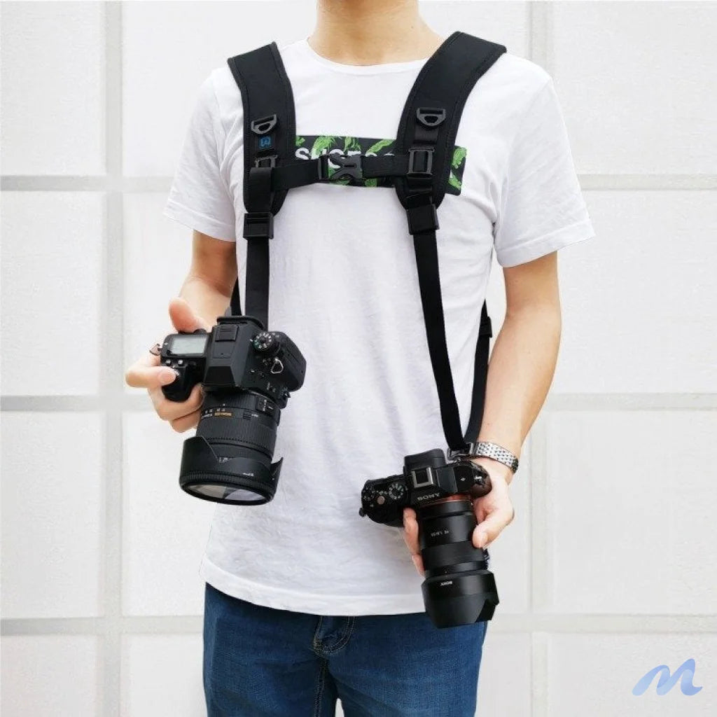 Double shoulder harness Puluz for cameras PU6002