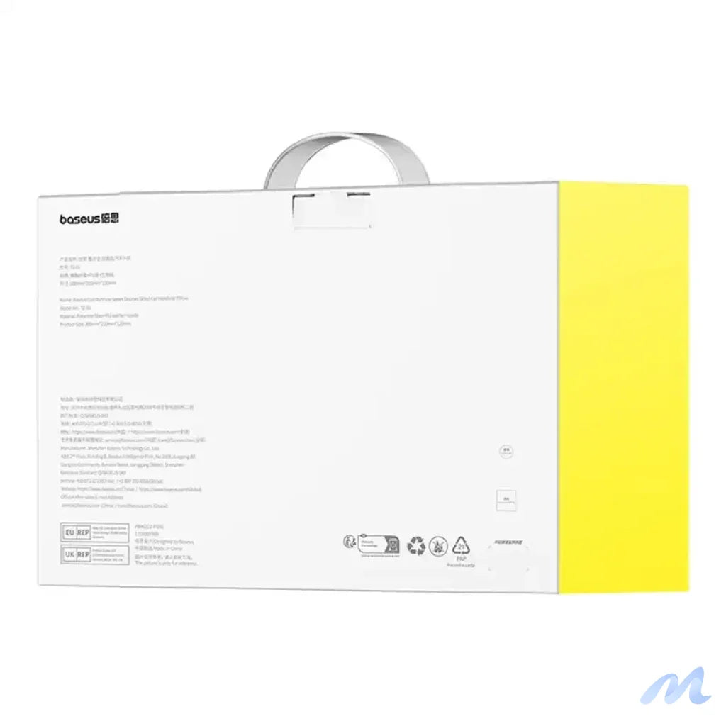 Double sided Car Headrest Mounted Pillow Baseus Comfort Ride (green)