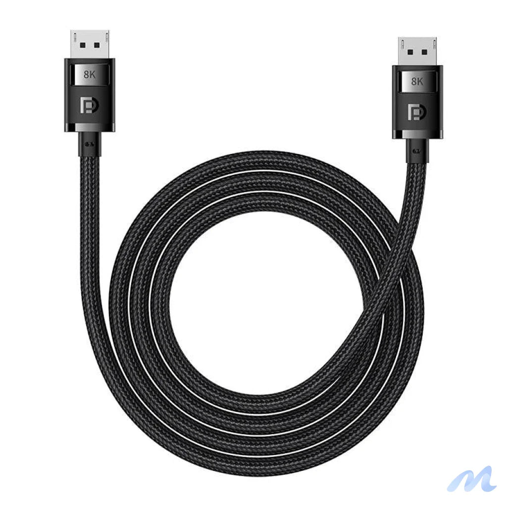 DP 8K to DP 8K cable Baseus High Definition 2m (black)