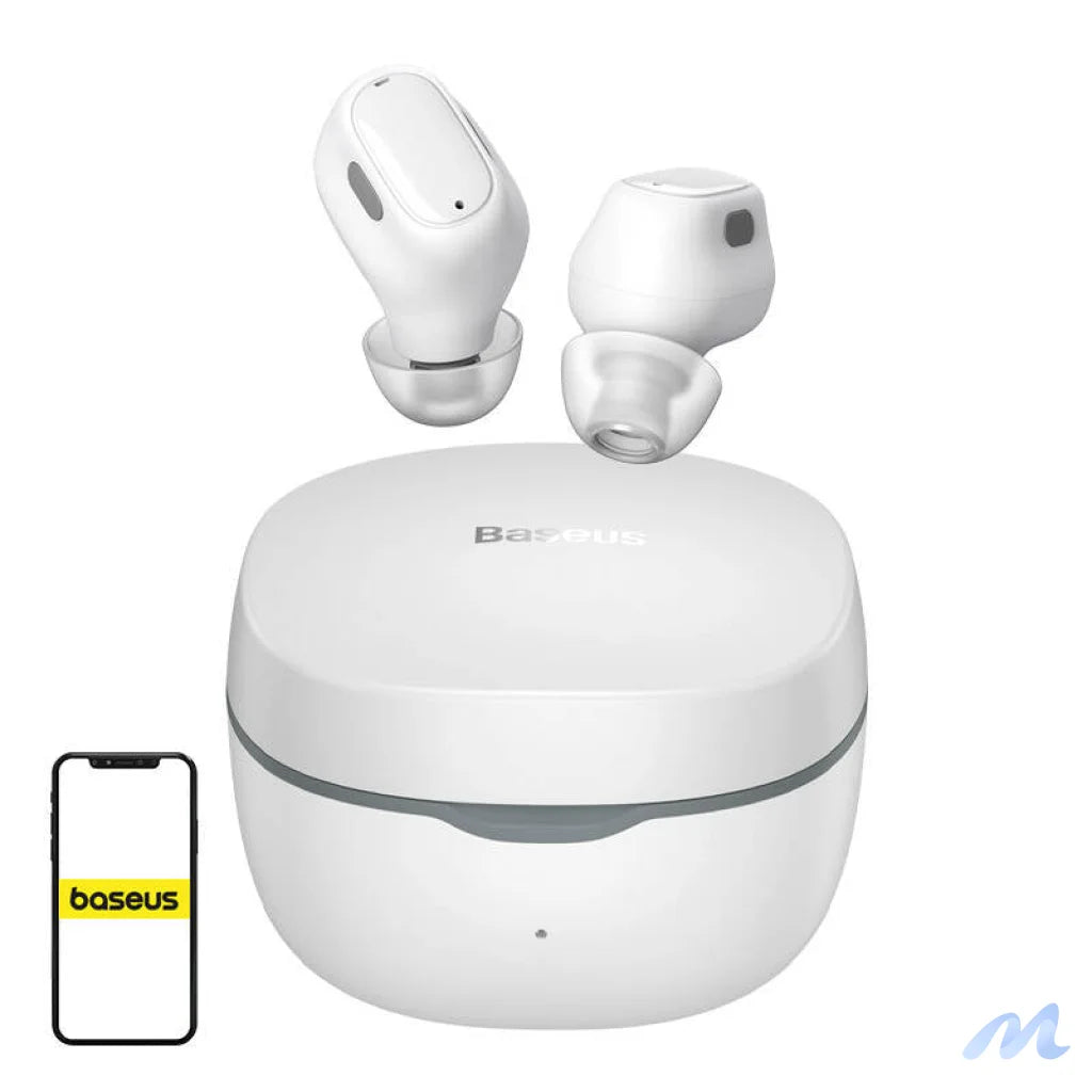 Earphones TWS Baseus Bowie WM01 (white)