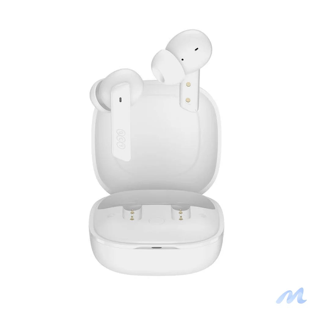 Earphones TWS QCY HT05, ANC (white)