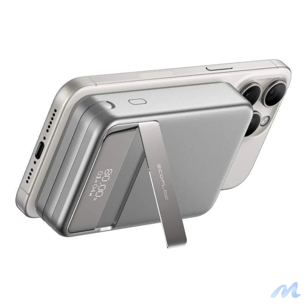 EcoFlow RAPID magnetic powerbank, 10000mAh, (silver).