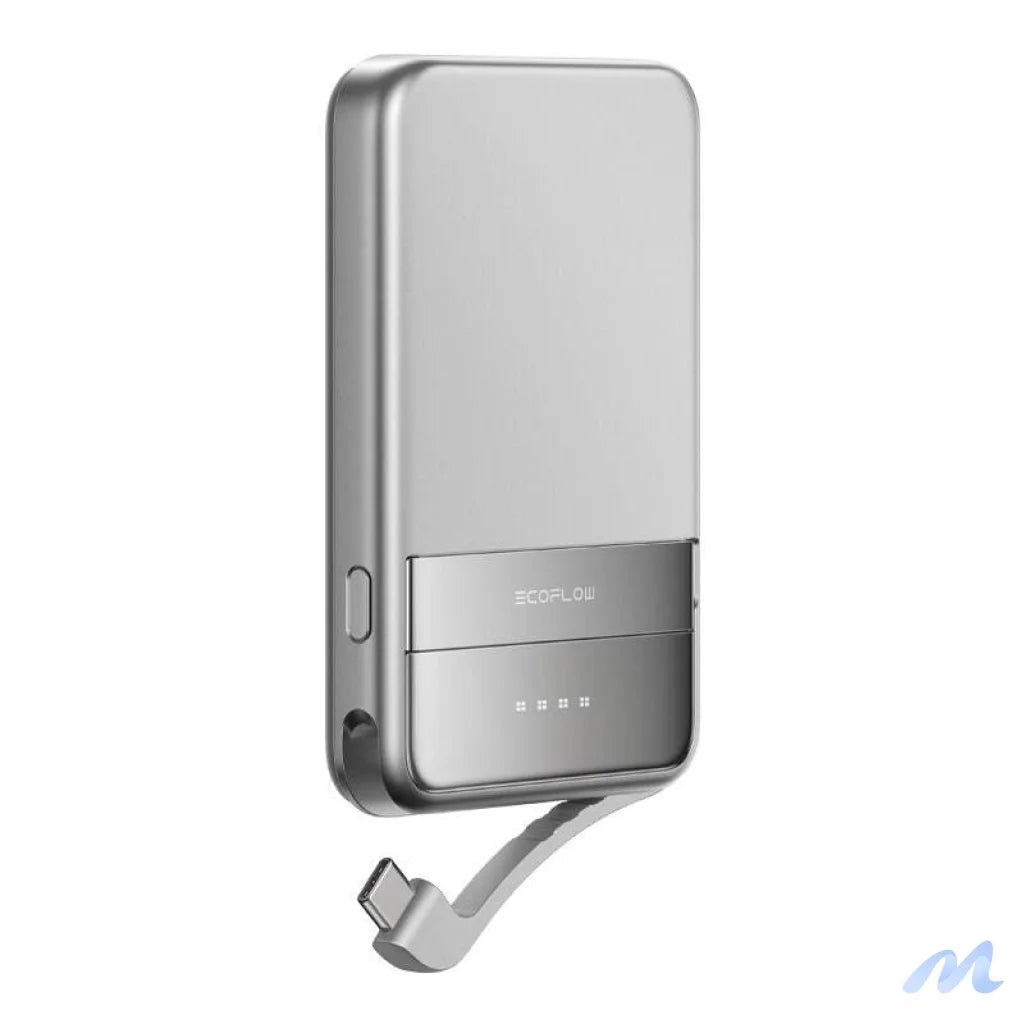 EcoFlow RAPID magnetic powerbank, 5000mAh, (silver).