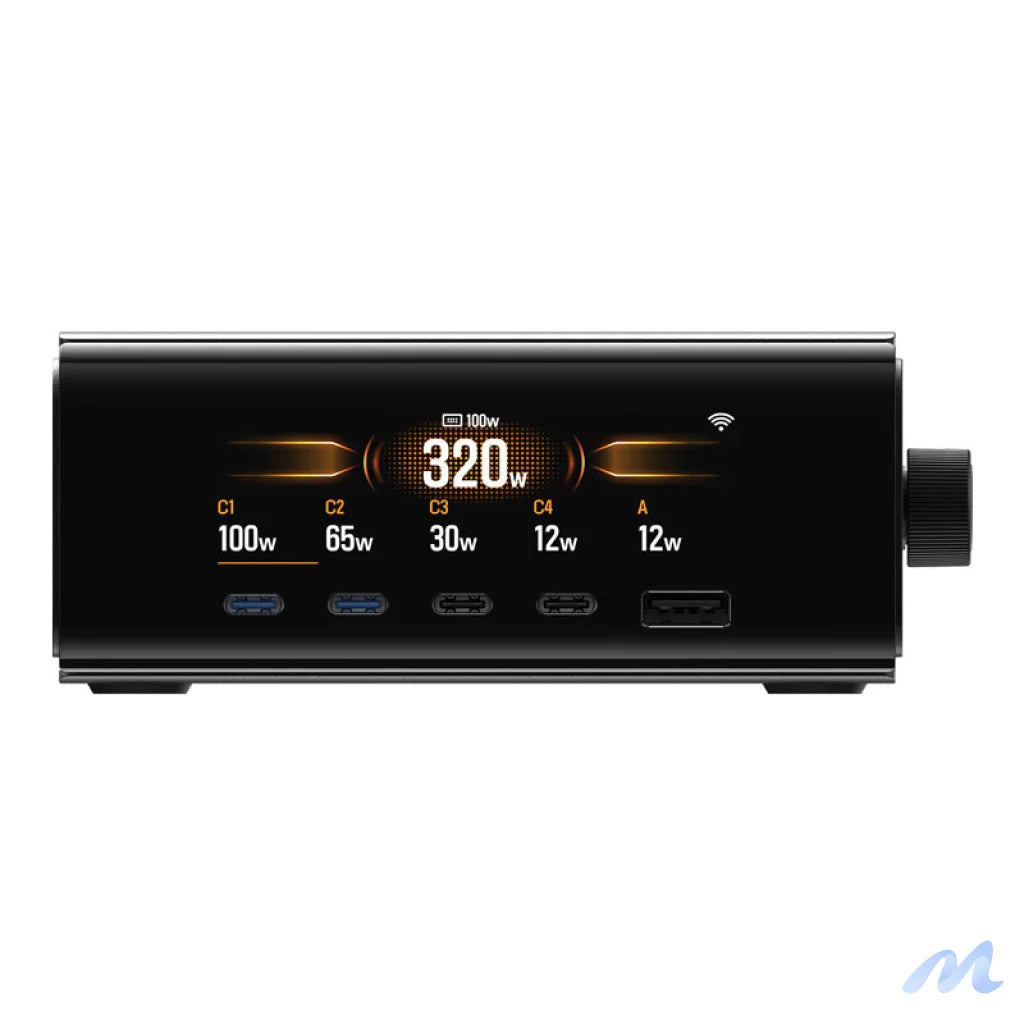 EcoFlow RAPID Pro 320W docking station, 4xUSB-C, 1xUSB-A, GaN