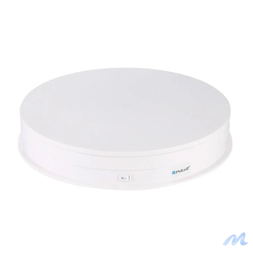 Electric Rotating Turntable Display Puluz 30cm USB (white)