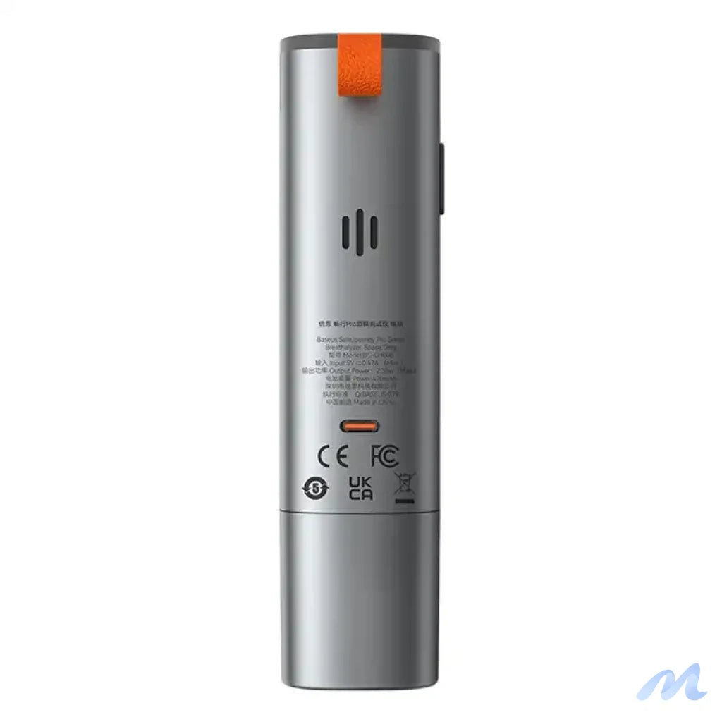 Electronic Breathalyzer Baseus SafeJourney Pro (Grey)