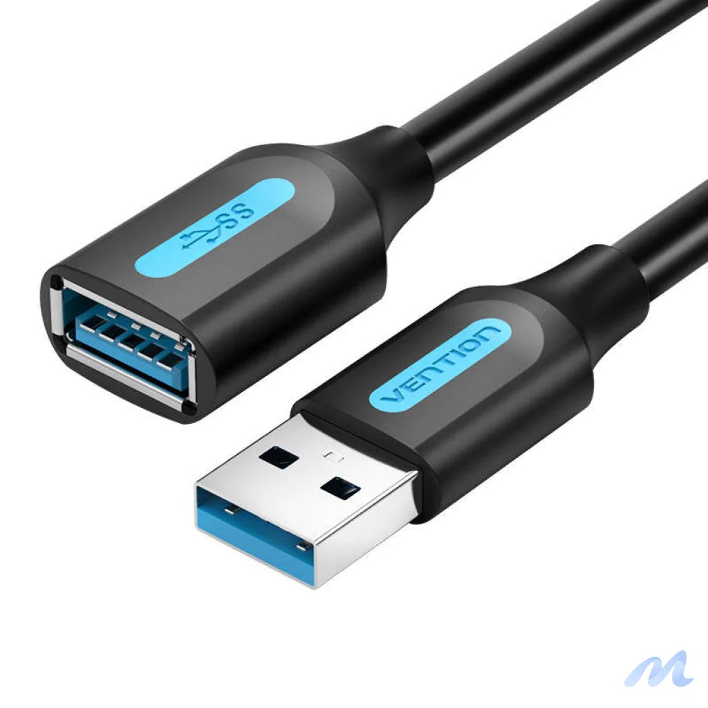 Extension Cable USB 3.0 male to female Vention CBHBH 2m Black