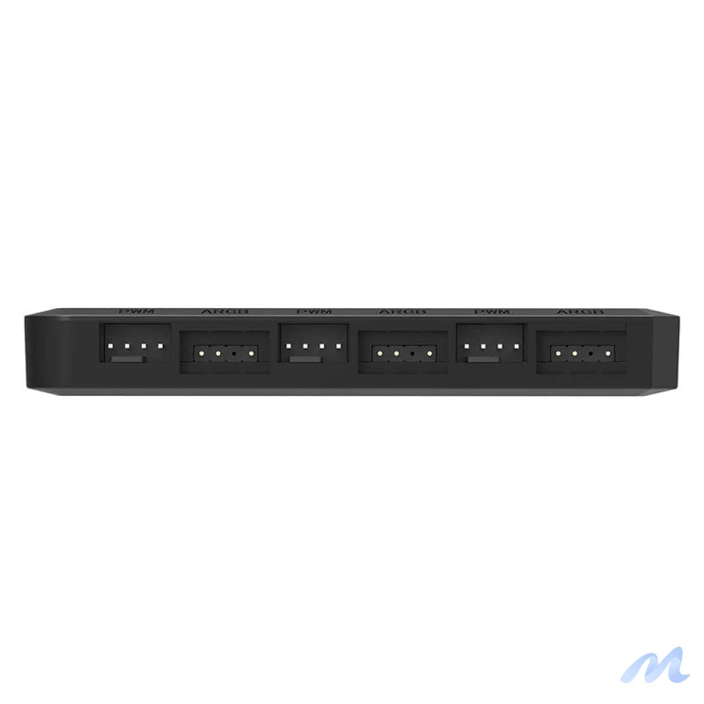 Fan control box for computer Darkflash RC2 RGB PWM + remote controller (black)