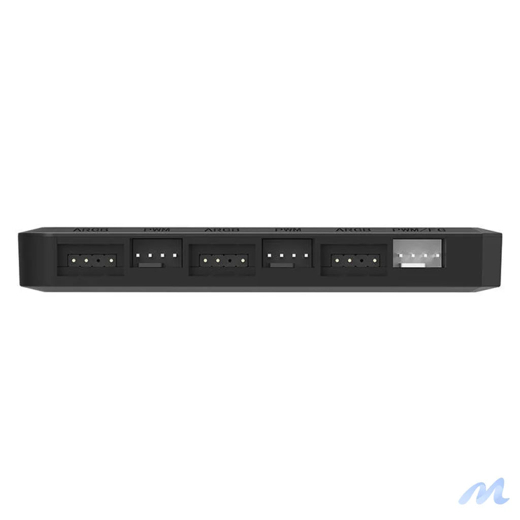 Fan control box for computer Darkflash RC2 RGB PWM + remote controller (black)