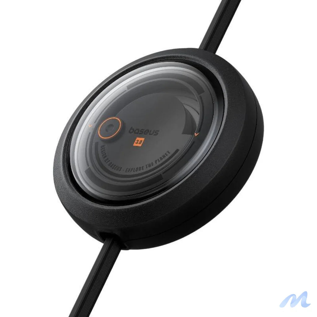 Fast Charging Cable 3in1 Baseus Free2Draw USB-C to USB-C/Lightning/Micro 100W, 1,1m (black)