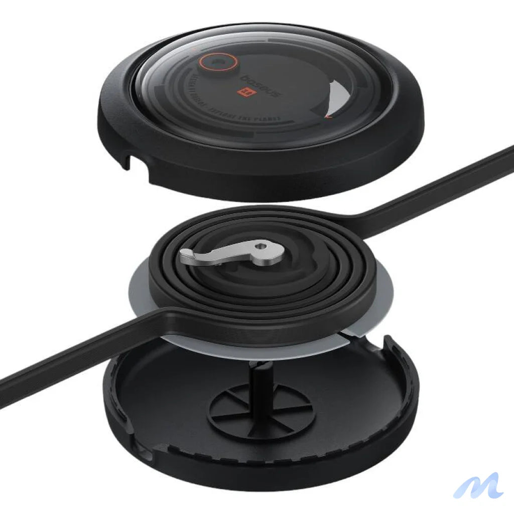 Fast Charging Cable 3in1 Baseus Free2Draw USB-C to USB-C/Lightning/Micro 100W, 1,1m (black)