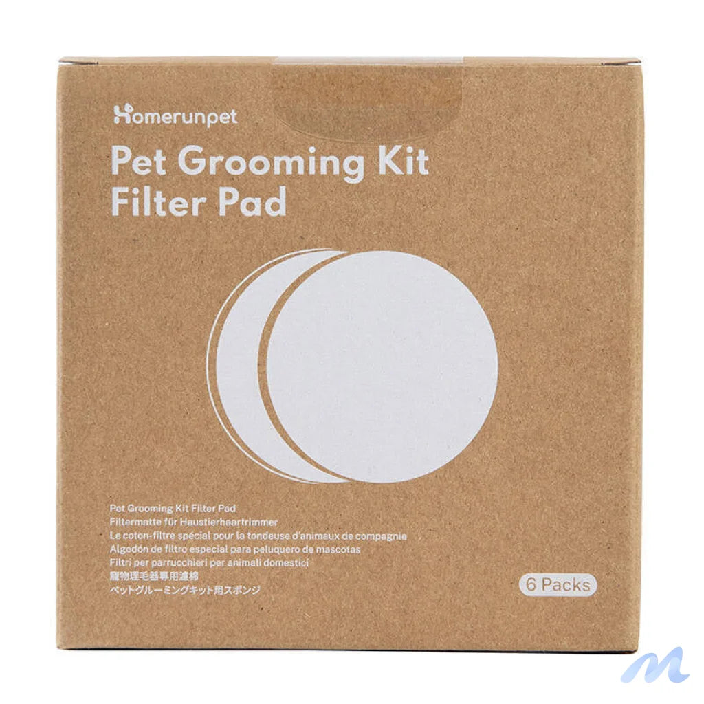 Filter pad HC15.F06 for Pet grooming kit Homerunpet 6pcs