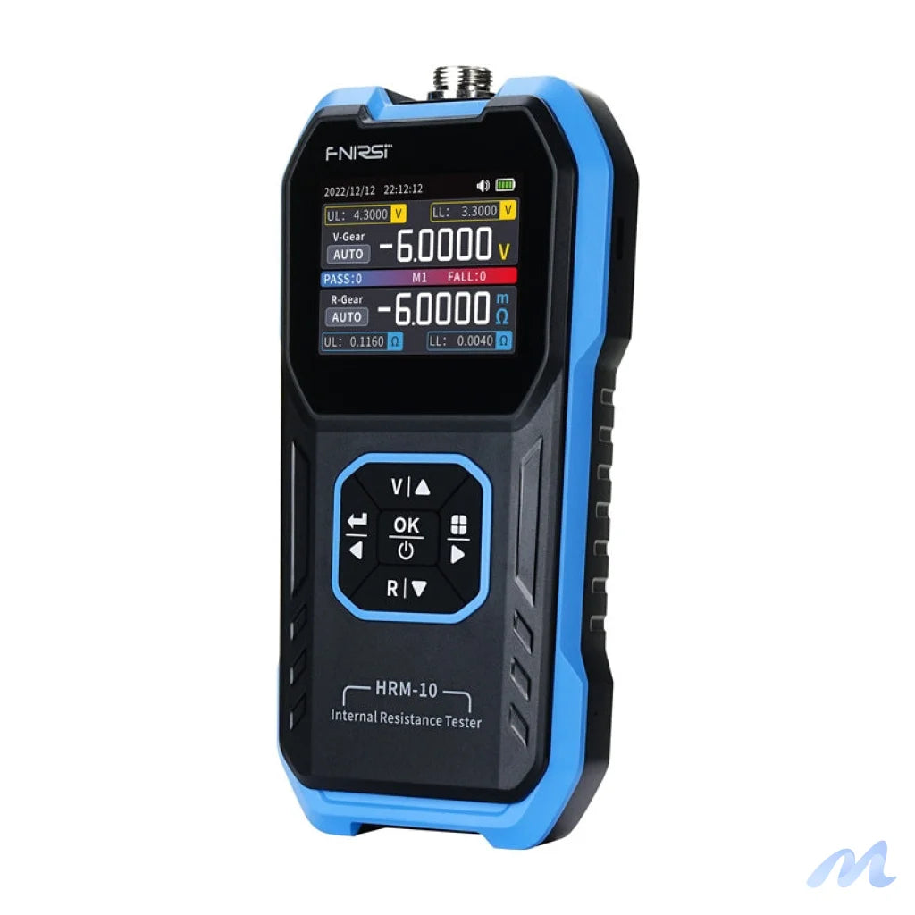 FNIRSI HRM-10 internal battery resistance meter