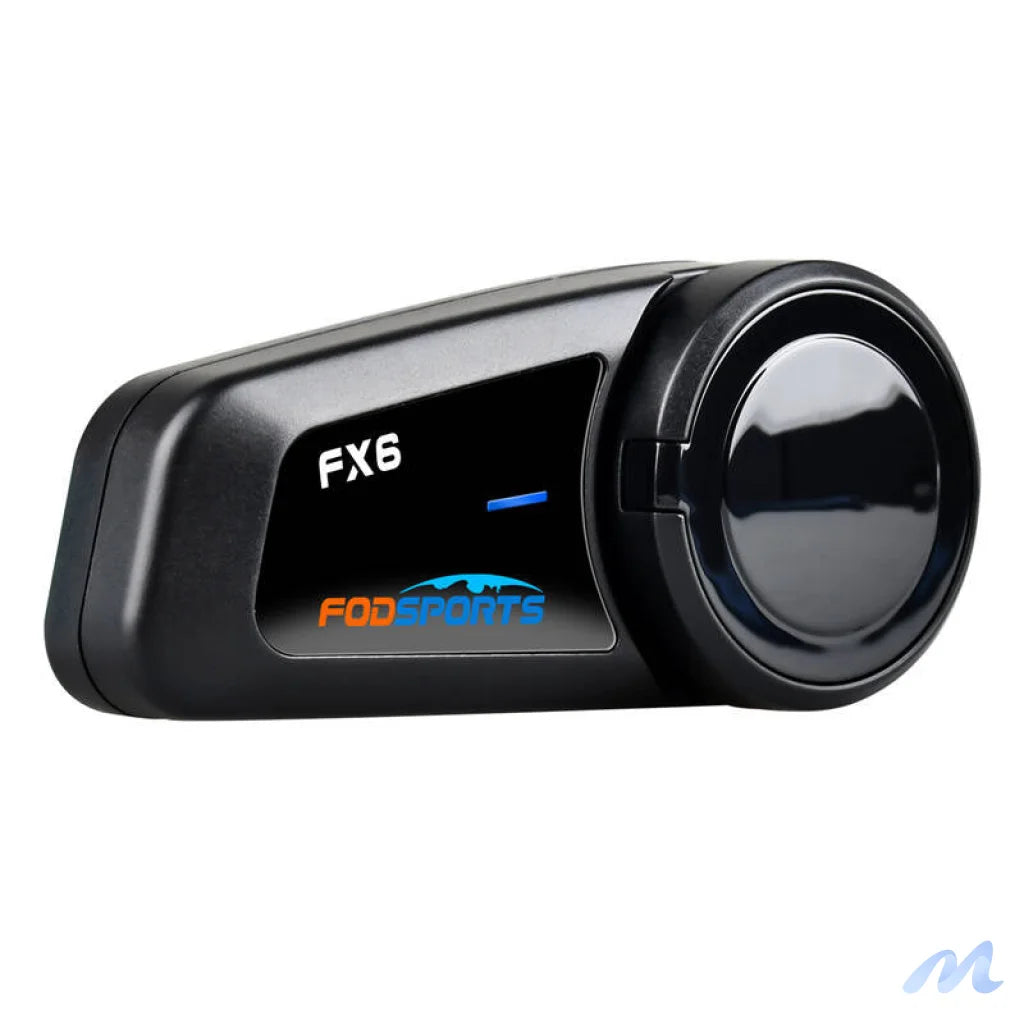 Fodsports FX6 motorcycle intercom two-pack (black)