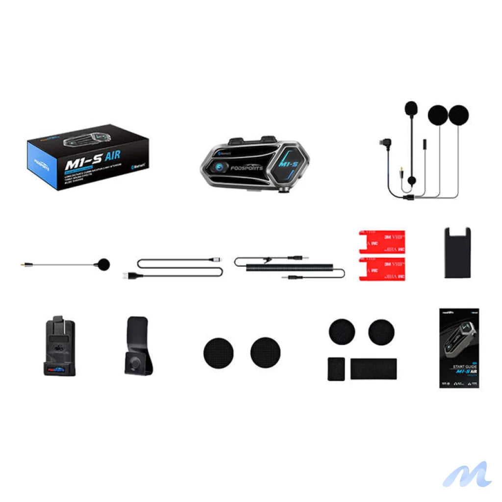 Fodsports M1-S Air motorcycle intercom (gray)