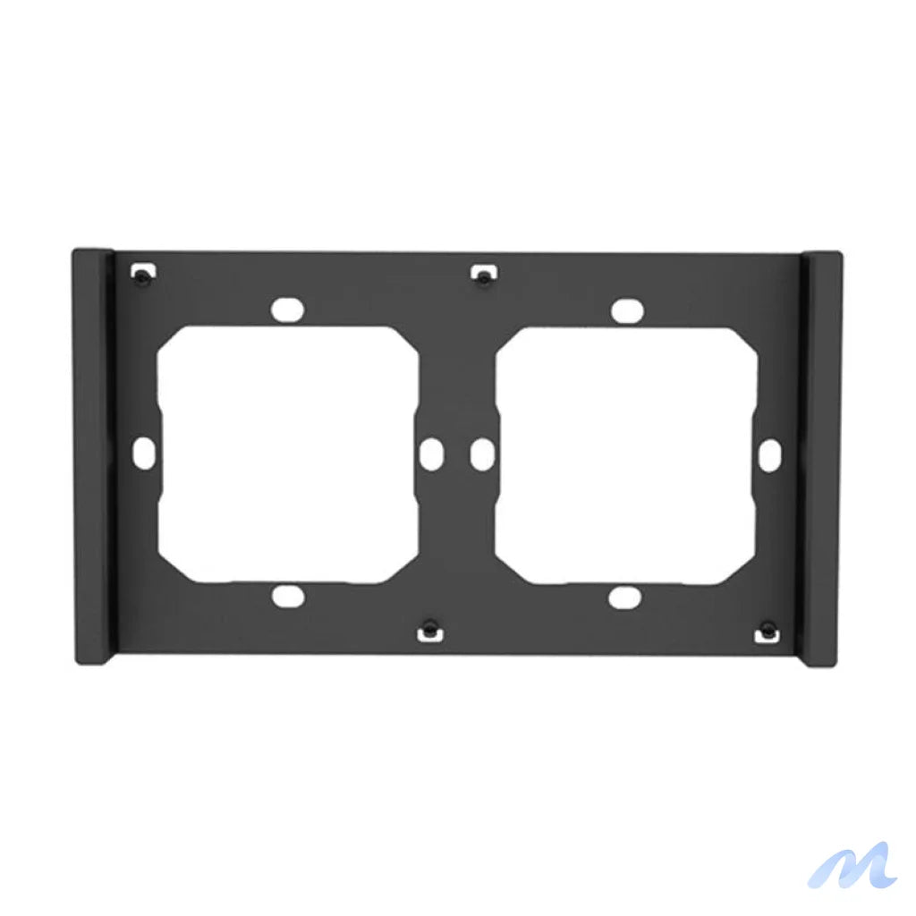 Frame for switch M5 80 double 2-fold SONOFF M5-2C-80-F (graphite/black)