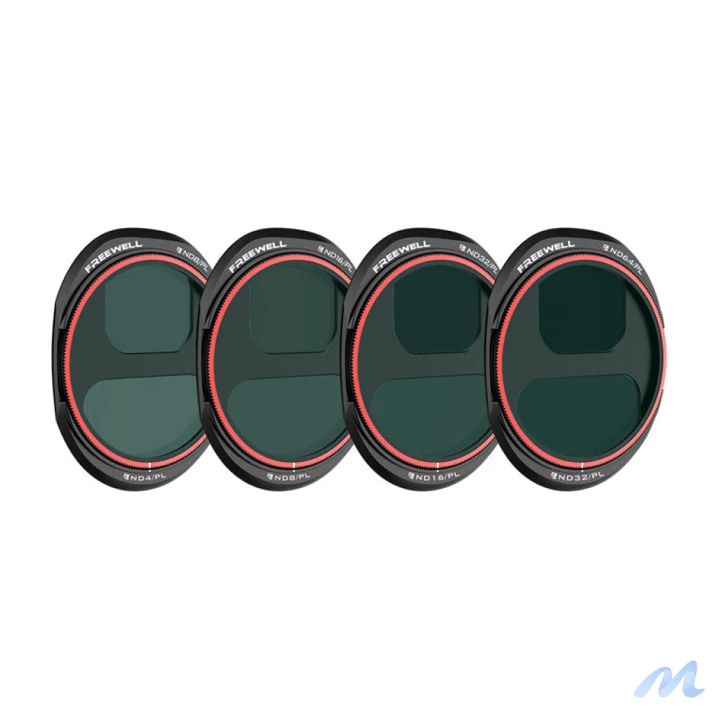 FREEWELL filter set for DJI Mavic 4 Pro ND/PL Bright Day (4pcs)