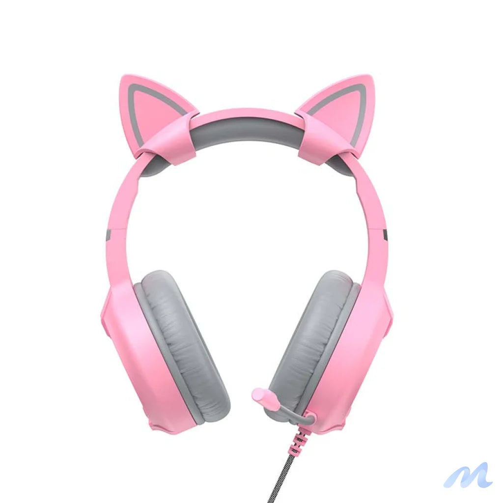 Gaming headphones Havit GAMENOTE H2233d  RGB (pink)