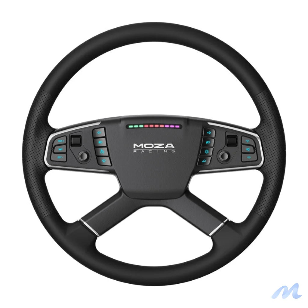 Gaming set - R5 base + TSW truck steering wheel + SRP-Lite pedals + Moza Racing RS071 clamps (PC)