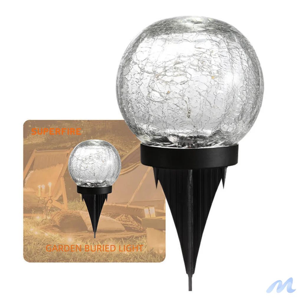 Garden solar lamp Superfire FF16-A, 600mAh