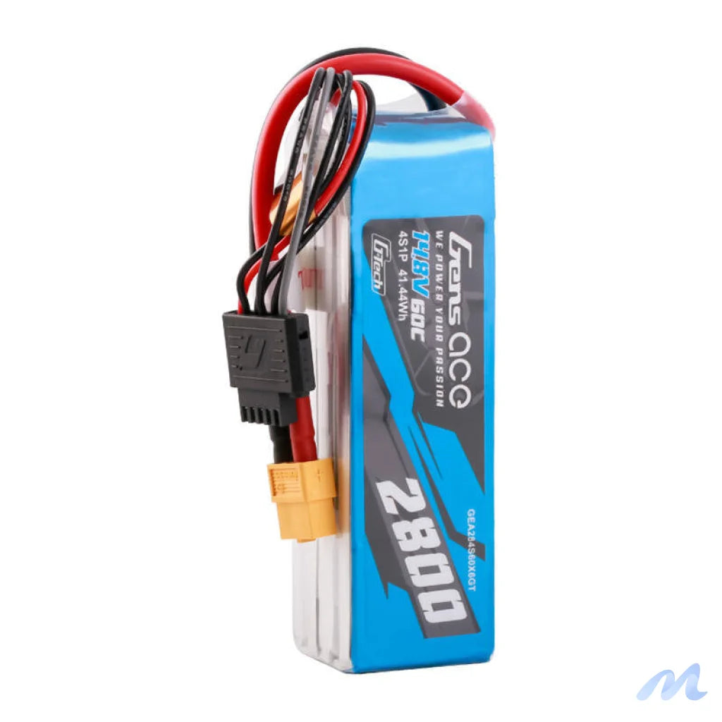 Gens ace G-Tech Soaring 2800mAh 14.8V 60C 4S1P LiPo  XT60