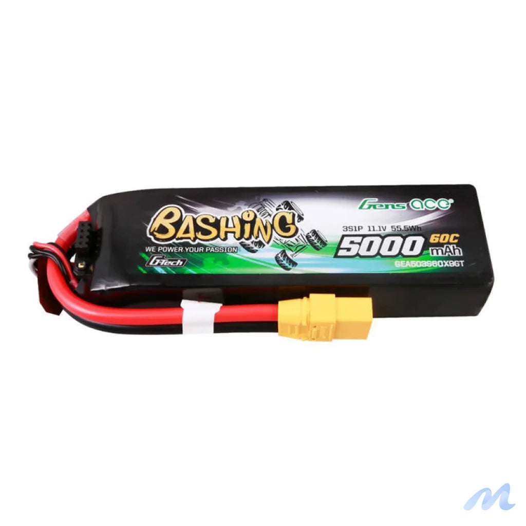 GensAce 5kmAh 11.1V 60C 3S1P battery with XT90 connector