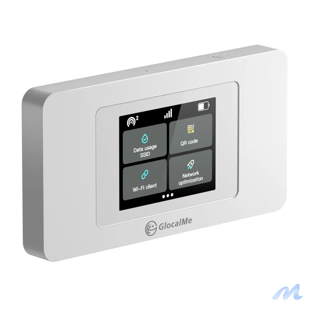 GlocalMe Duoturbo Cloud SIM Portable Wi-Fi 4G/LTE Router