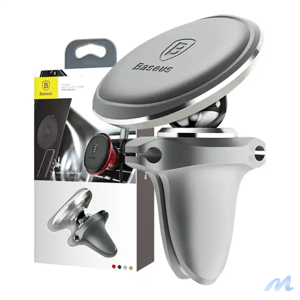 Gravity car mount for air vent Baseus (silver)