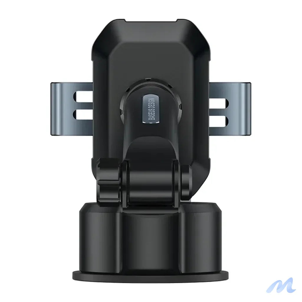 Gravity car mount for Baseus Tank phone with suction cup (black)