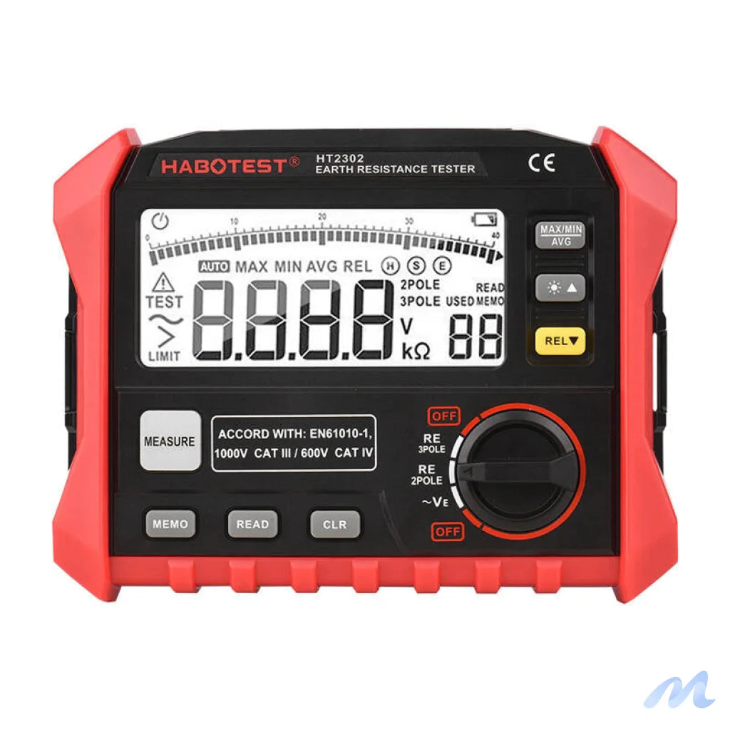 Habotest HT2302 Digital Earth Resistance Tester