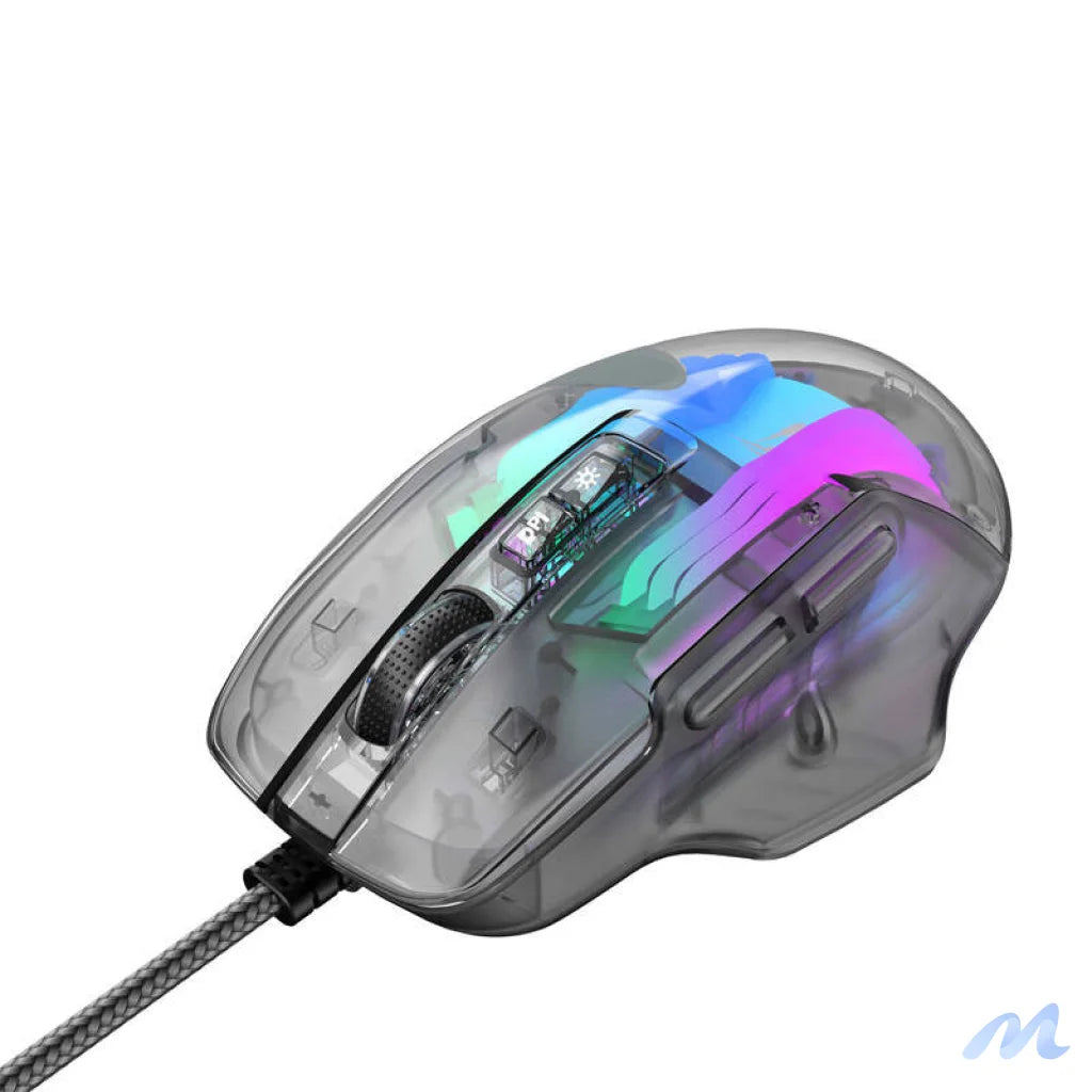 Havit MS1011SE wired gaming mouse (transparent/black)